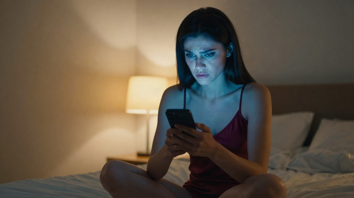 Supporting illustration for what to do if your partner wants virtual sex but you don't